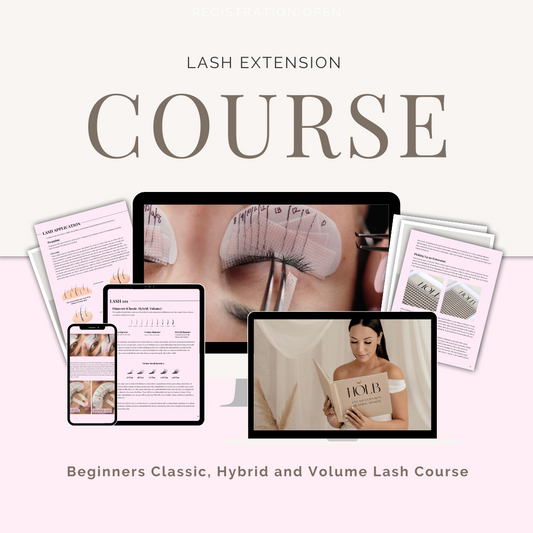 Online Lash Extension Course (No kit)