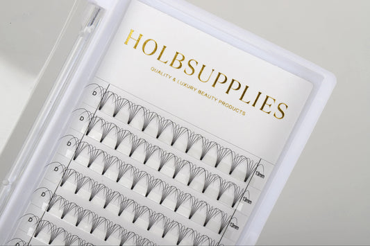 5D Short Stem Premade Lash Tray