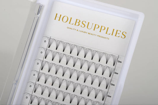 6D Short Stem Premade Lash Tray