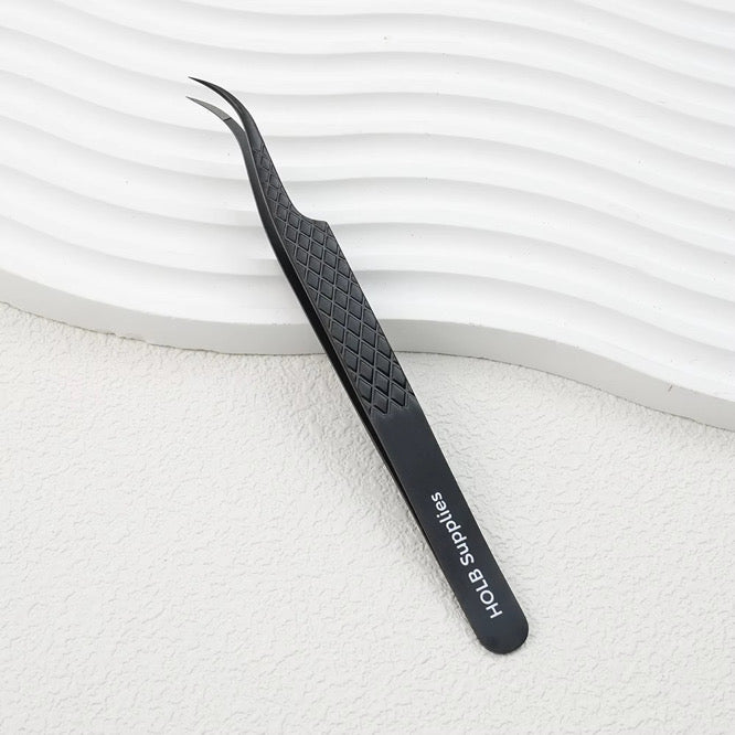 Sleek Black Fibre Tweezers (PRE ORDER)